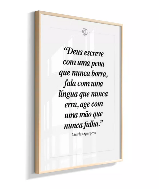 Spurgeon - Deus escreve