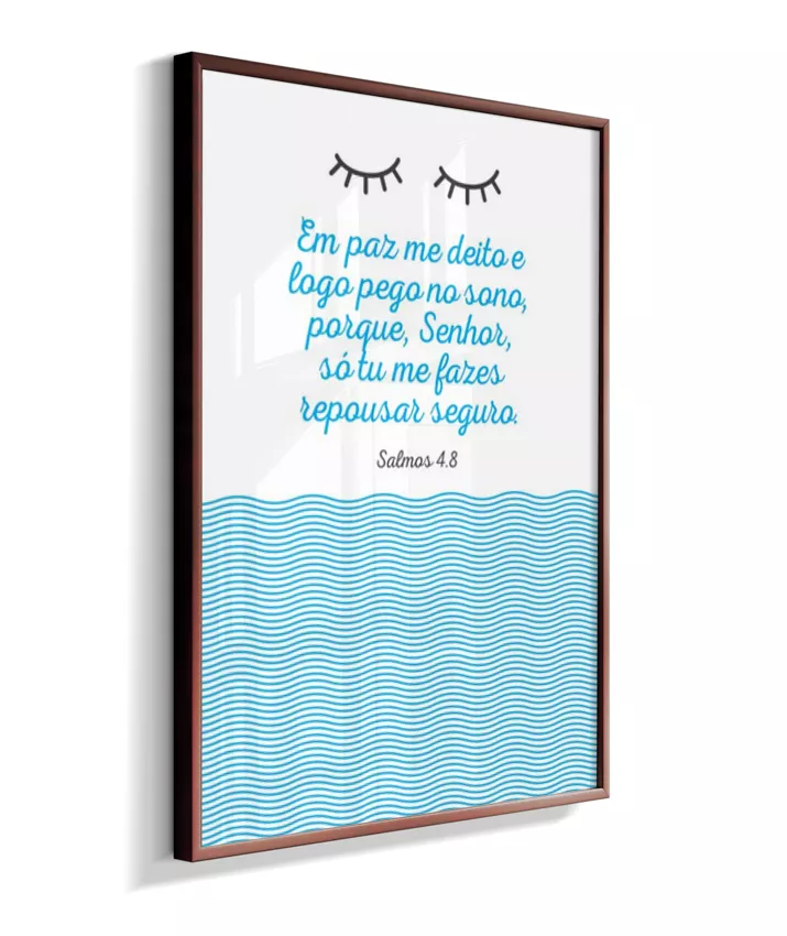 Em paz me deito - menino