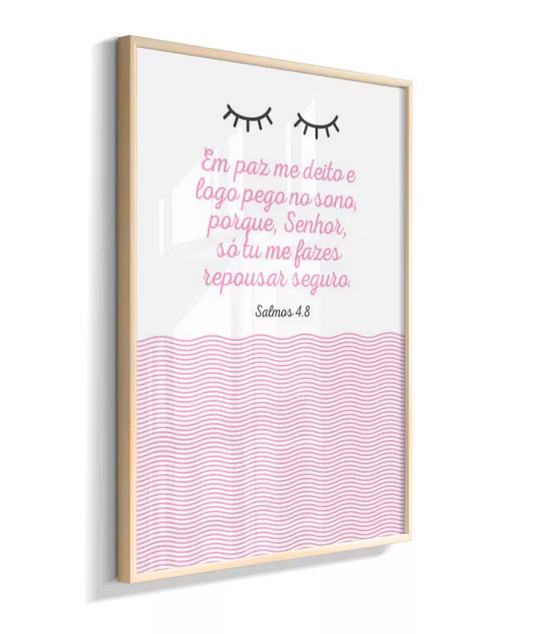 Em paz me deito - menina