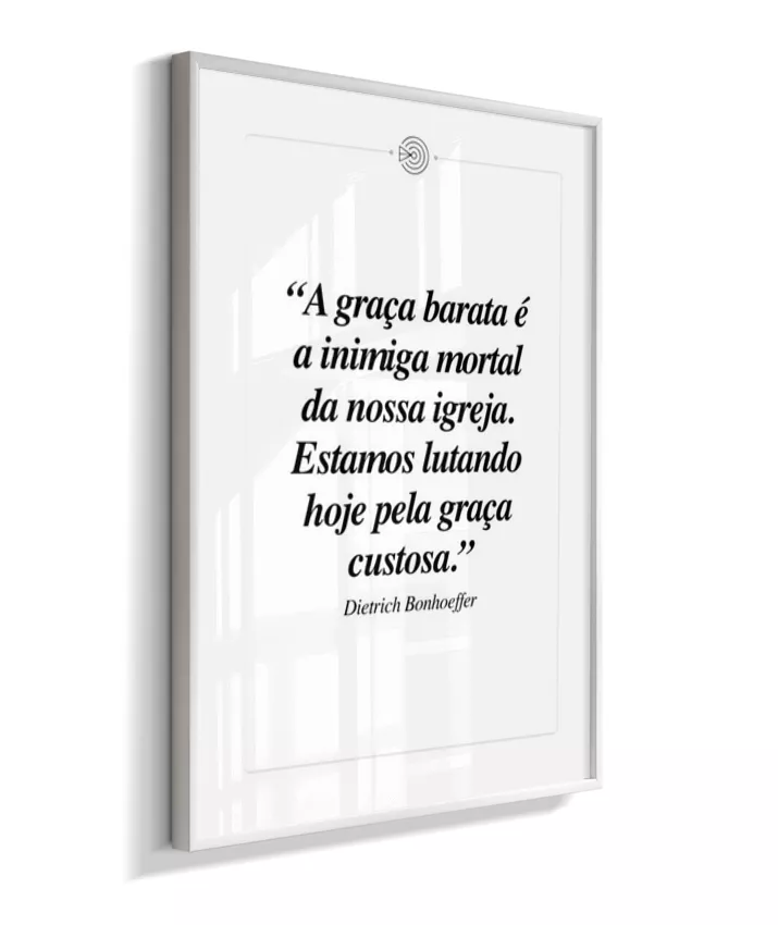 Bonhoeffer - A graça barata