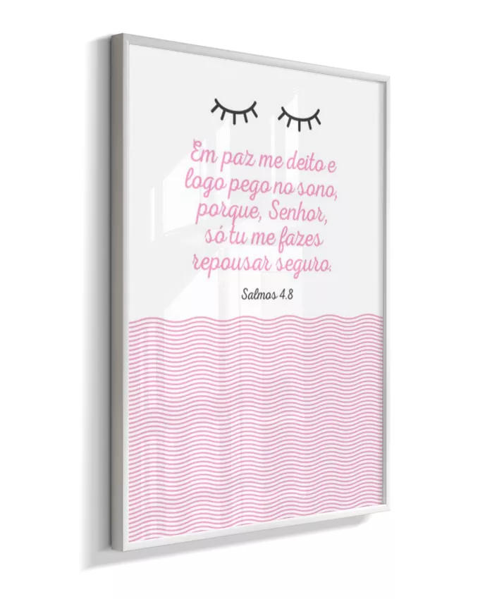 Em paz me deito - menina