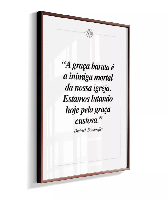 Bonhoeffer - A graça barata