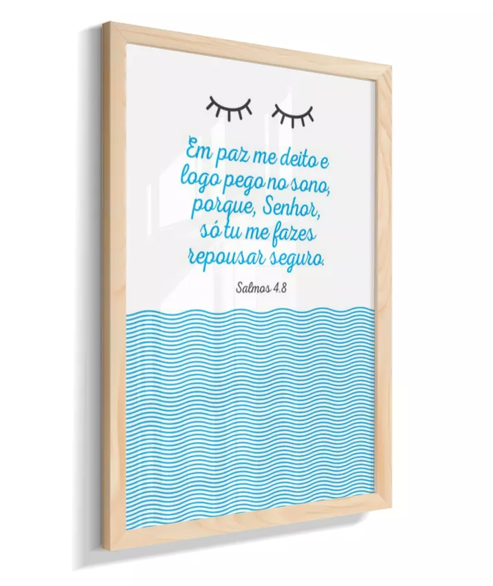 Em paz me deito - menino