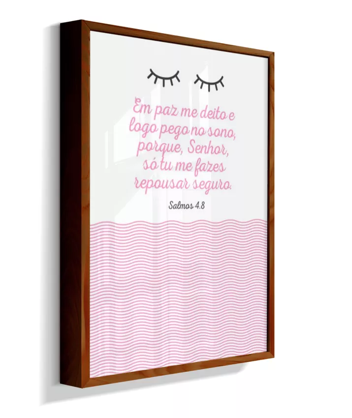 Em paz me deito - menina