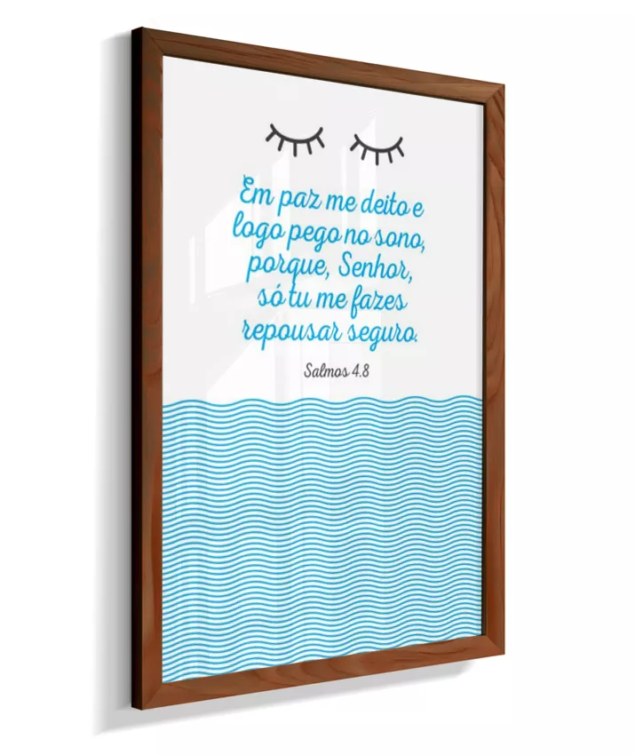 Em paz me deito - menino