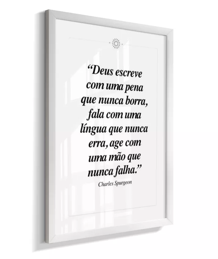 Spurgeon - Deus escreve