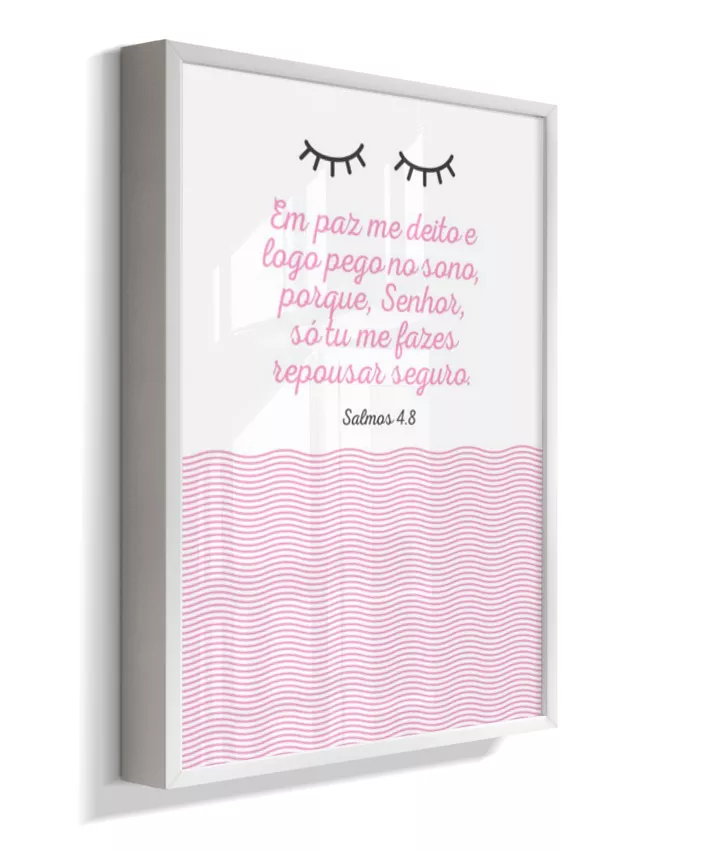 Em paz me deito - menina