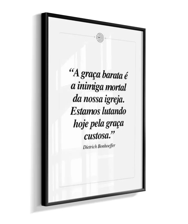 Bonhoeffer - A graça barata