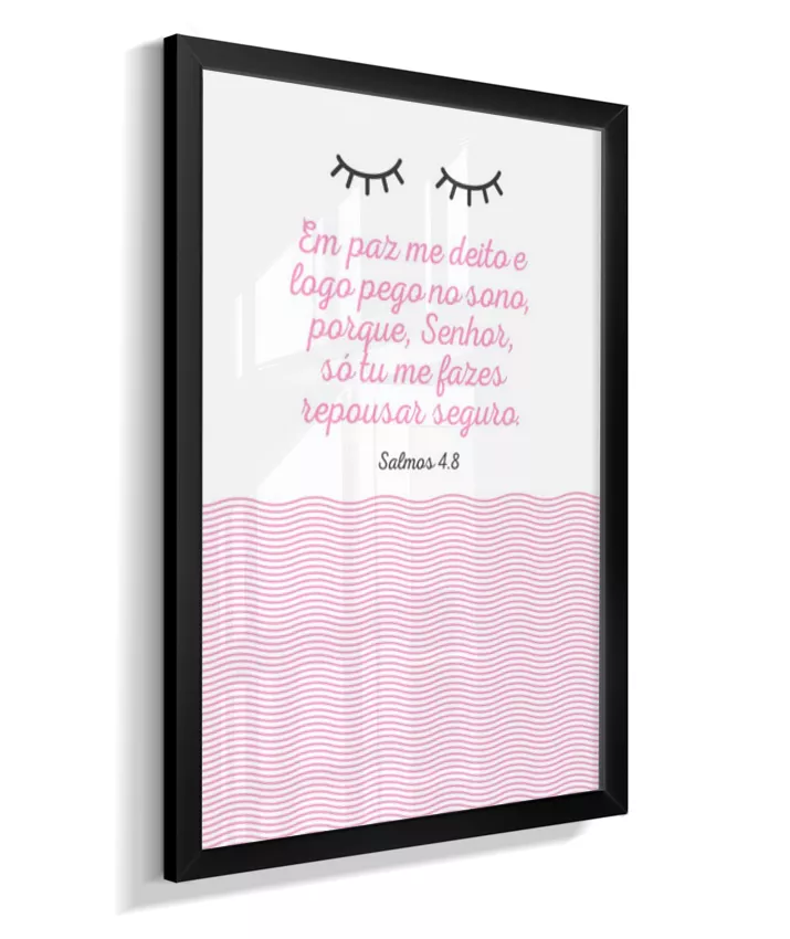 Em paz me deito - menina