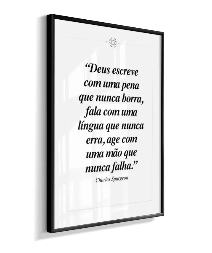 Spurgeon - Deus escreve