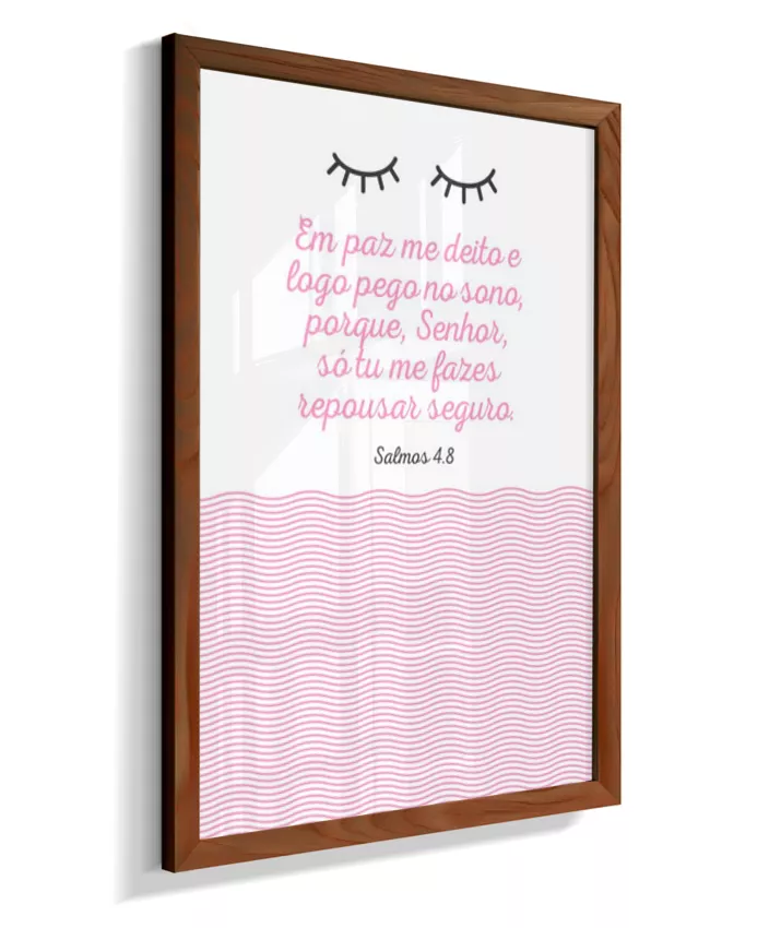 Em paz me deito - menina