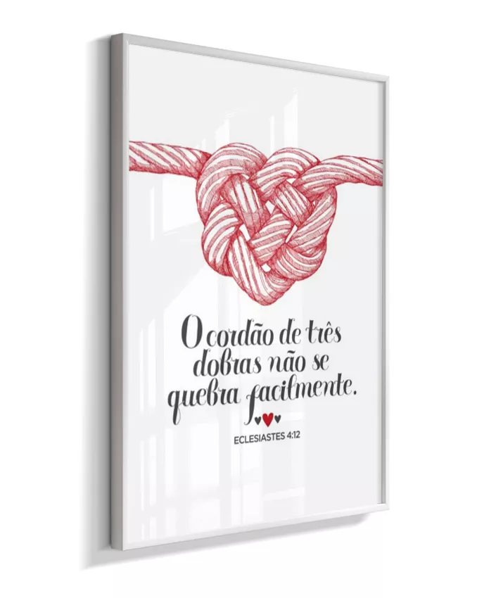 O cordão de 3 dobras