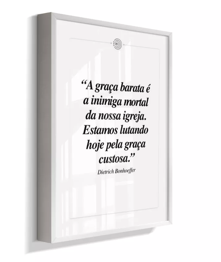 Bonhoeffer - A graça barata