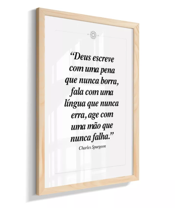 Spurgeon - Deus escreve