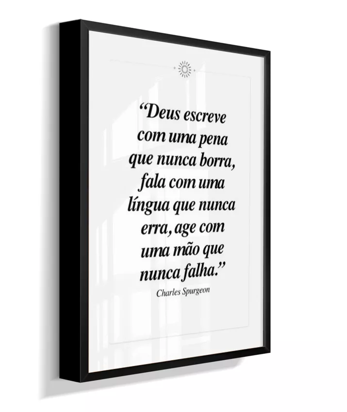 Spurgeon - Deus escreve