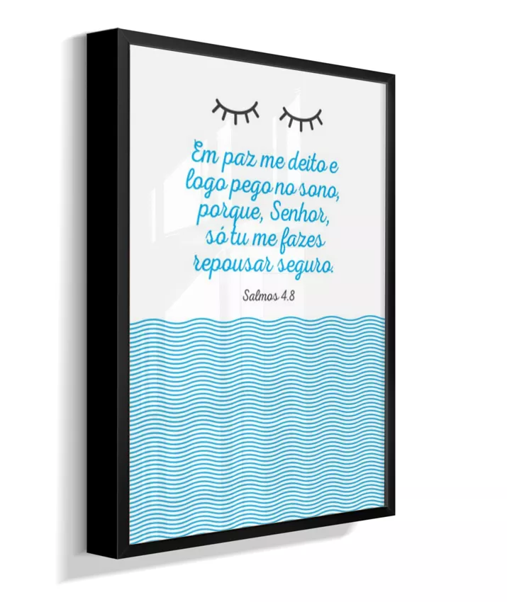 Em paz me deito - menino