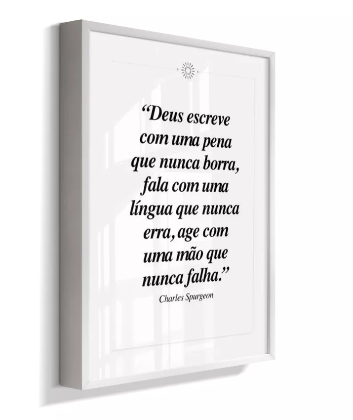 Spurgeon - Deus escreve