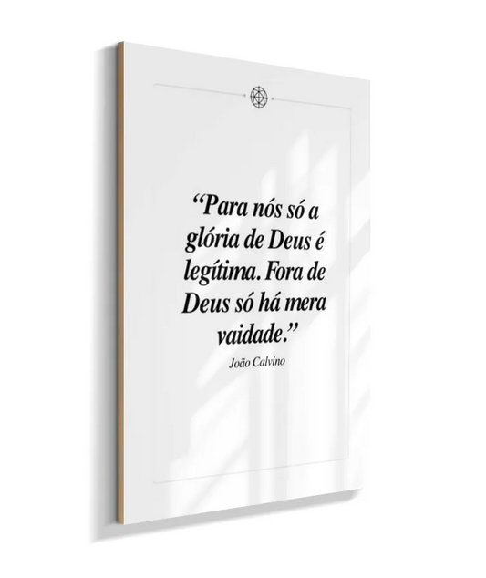 Calvino - Mera vaidade