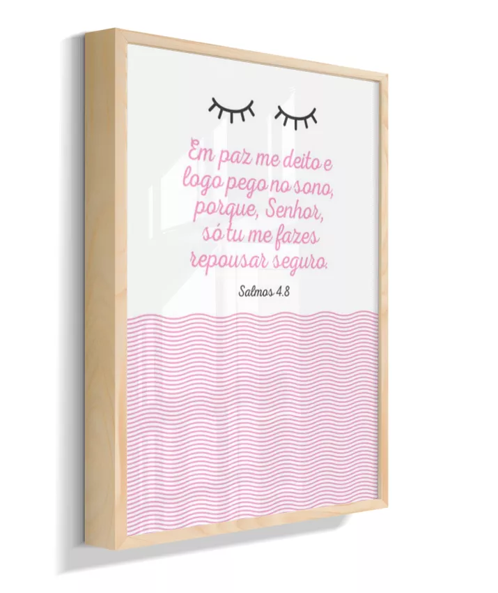 Em paz me deito - menina