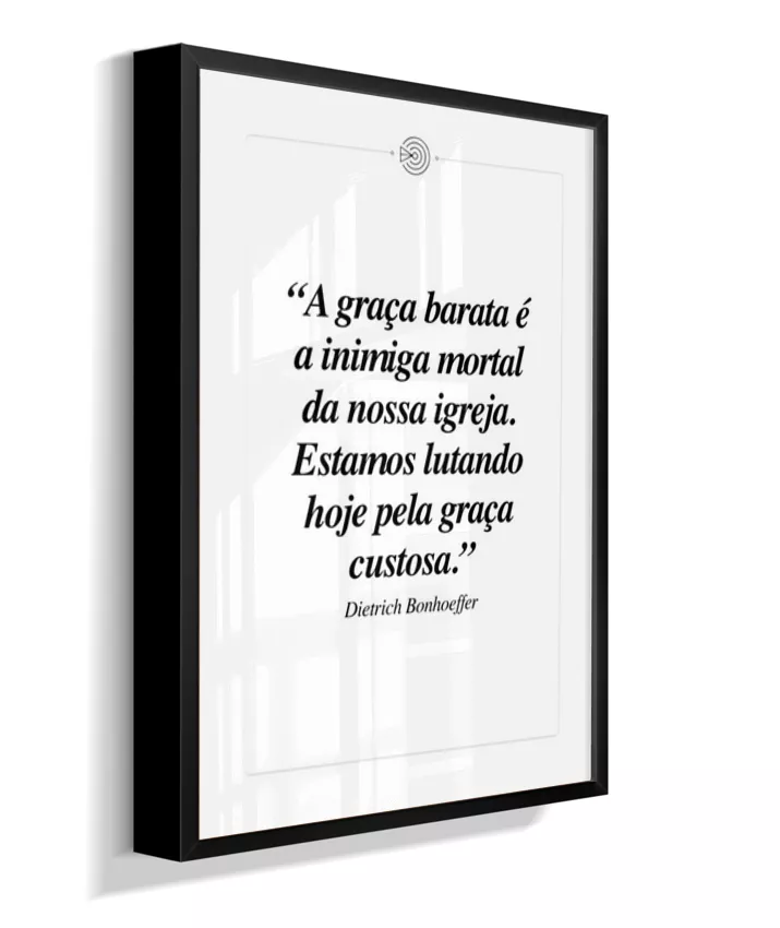 Bonhoeffer - A graça barata