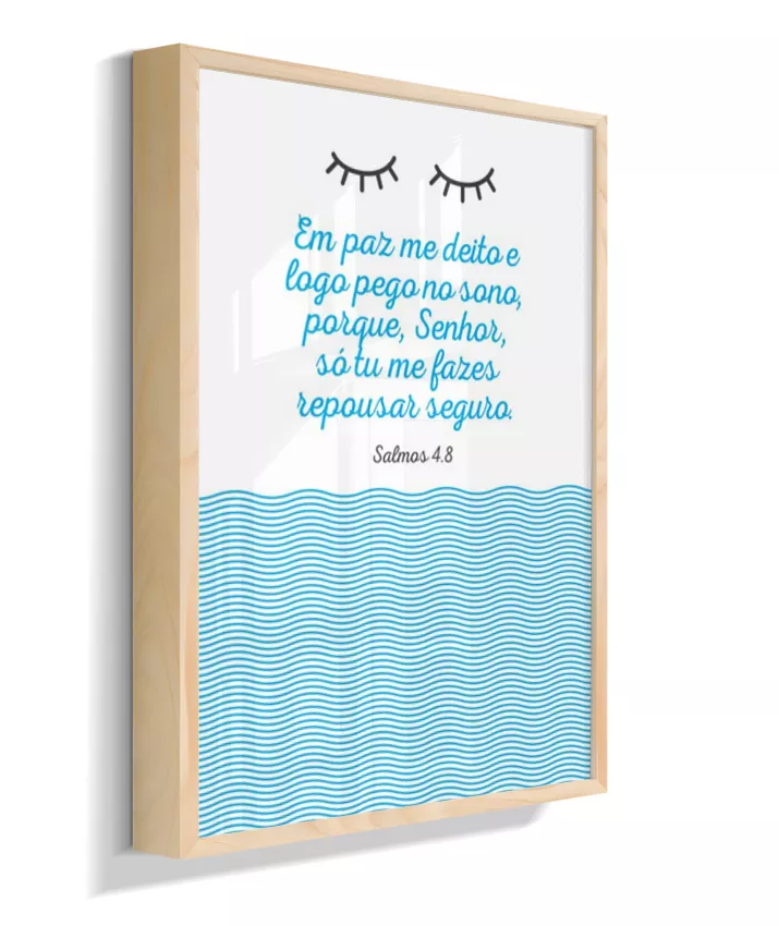 Em paz me deito - menino
