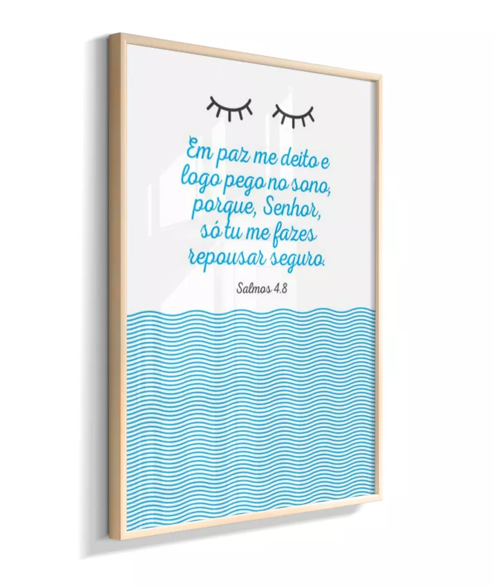 Em paz me deito - menino