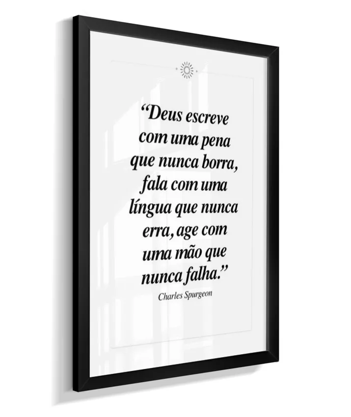 Spurgeon - Deus escreve