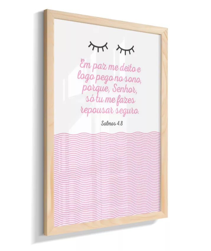 Em paz me deito - menina