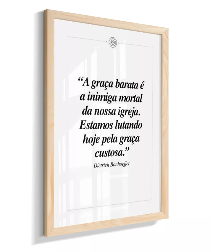 Bonhoeffer - A graça barata