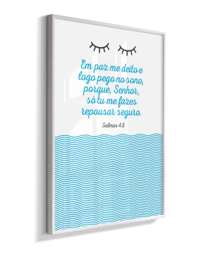 Em paz me deito - menino