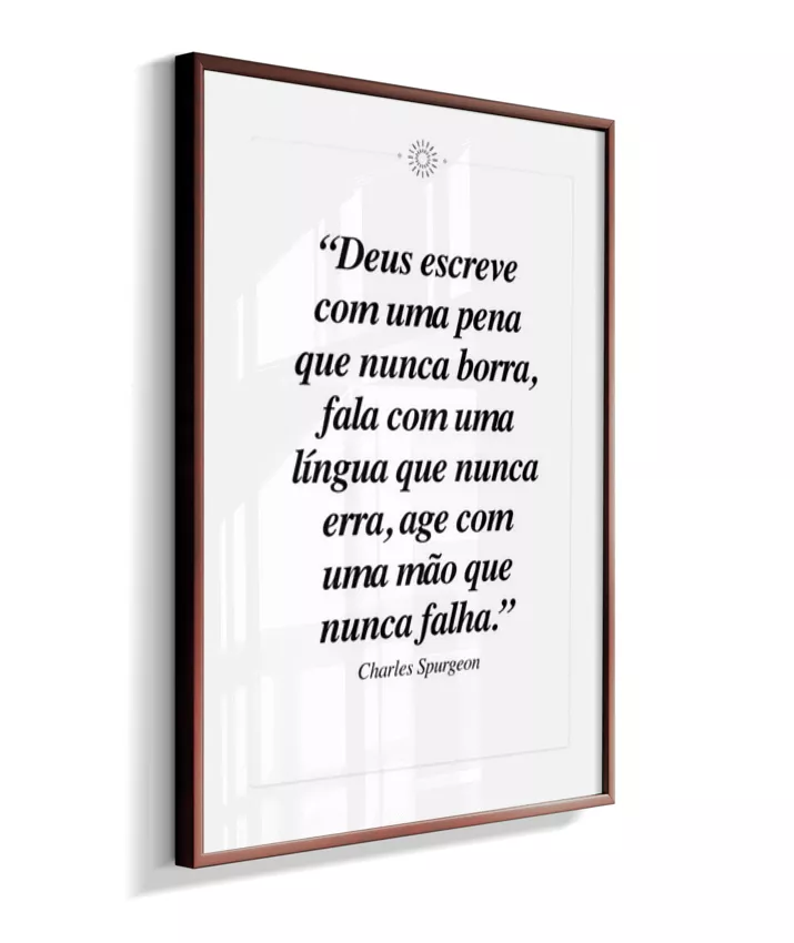 Spurgeon - Deus escreve