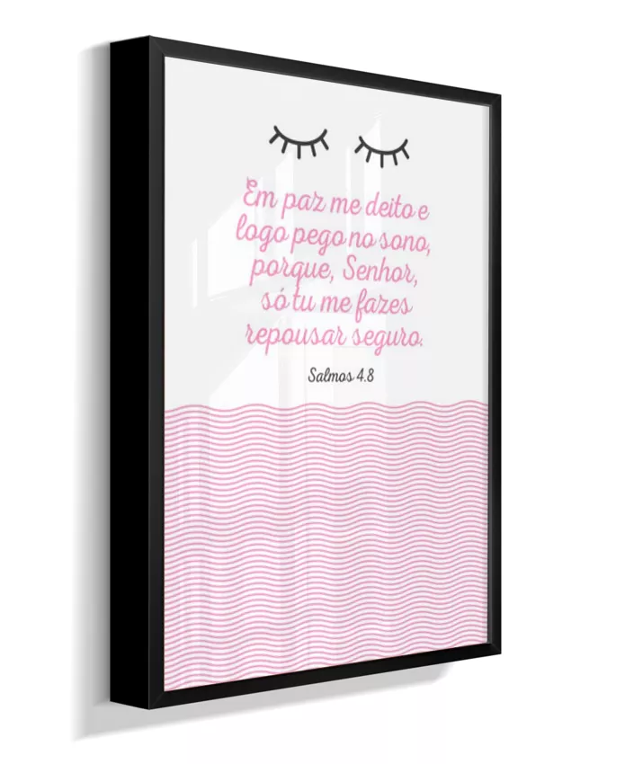 Em paz me deito - menina