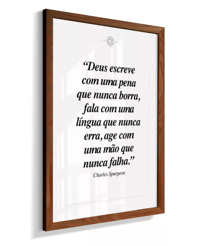 Spurgeon - Deus escreve