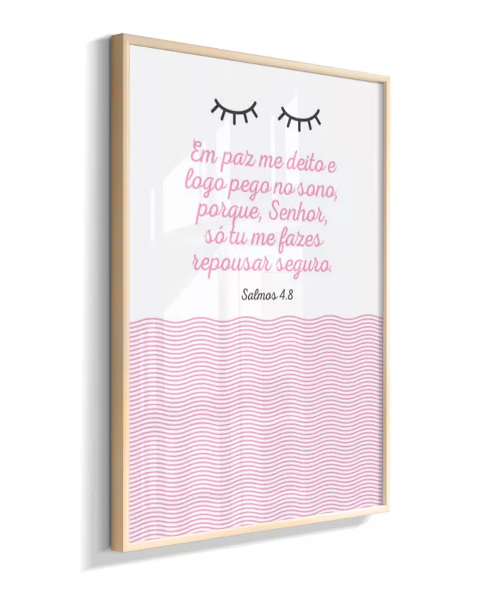 Em paz me deito - menina