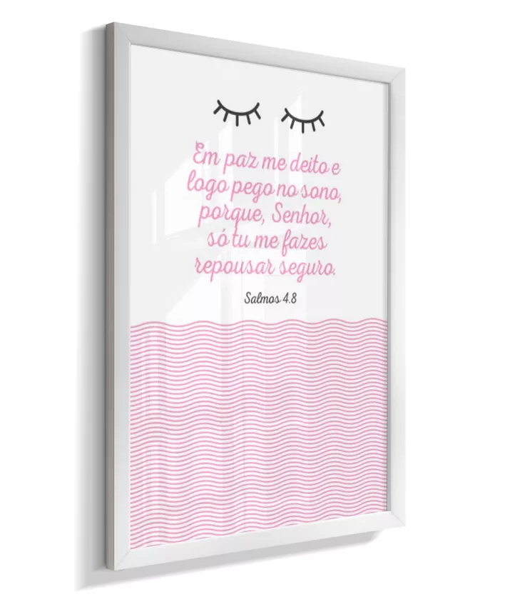 Em paz me deito - menina
