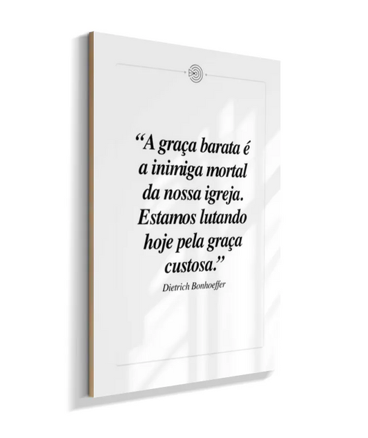 Bonhoeffer - A graça barata